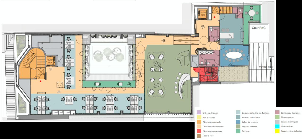 Bureau Paris 2262m² Location bureau Paris OLBUR2101137 25